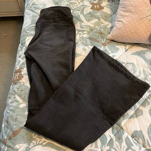 Free People black flare jeans